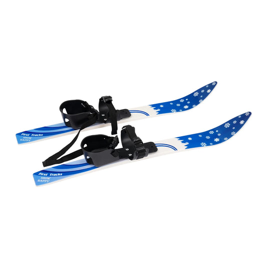 Durable Kids Snow Skiing Skis And Complete Pole Set