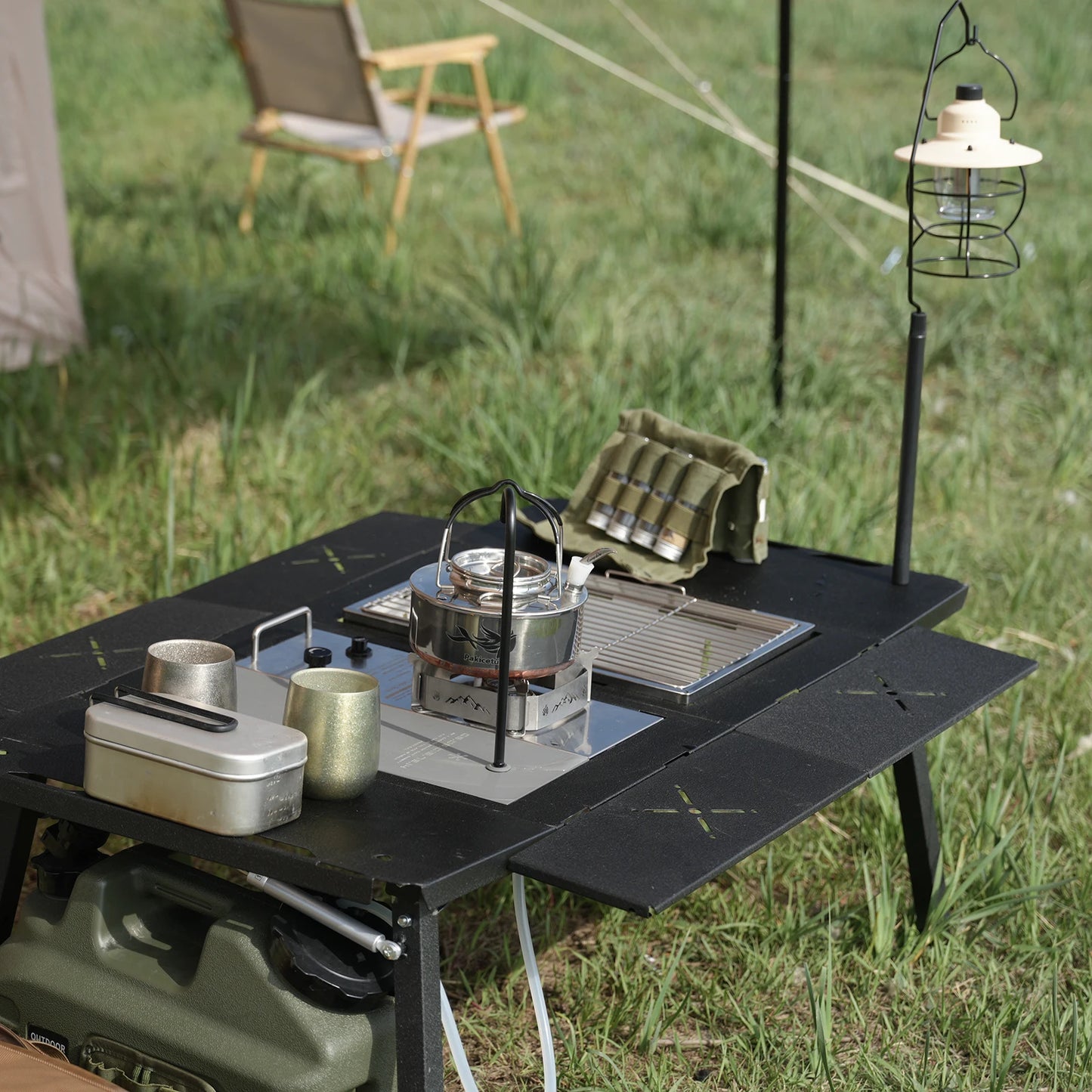 Pakicetus Portable Folding Outdoor Camping Table For Hiking Trips