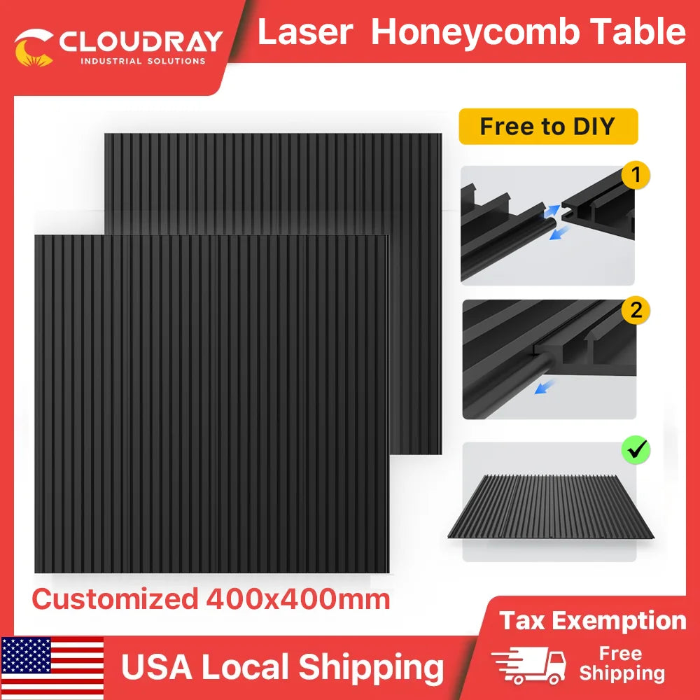 Cloudray Laser Honeycomb Work Bed For CNC Engraving And Cutting