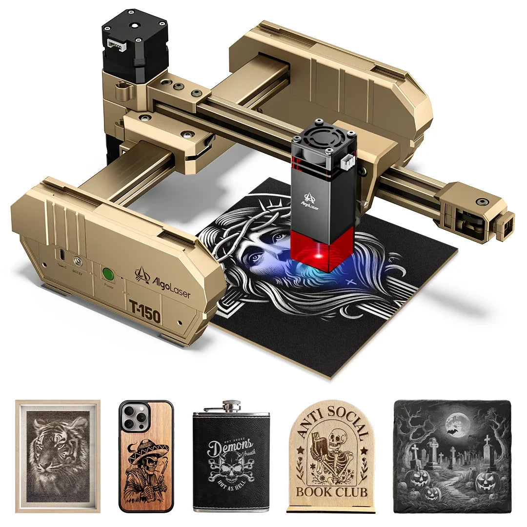 Algolaser Compact Laser Engraver For Wood And Metal Projects