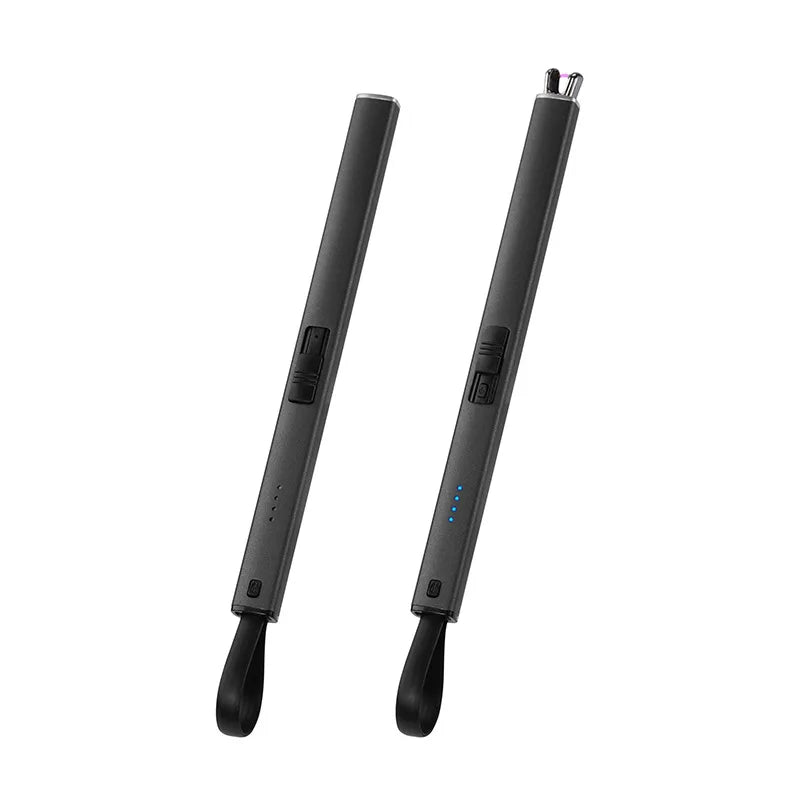 Portable Rechargeable Electric ARC Lighter Metal for Gas Stove BBQ Ignition Kitchen Candle Ideal for Outdoors Camping