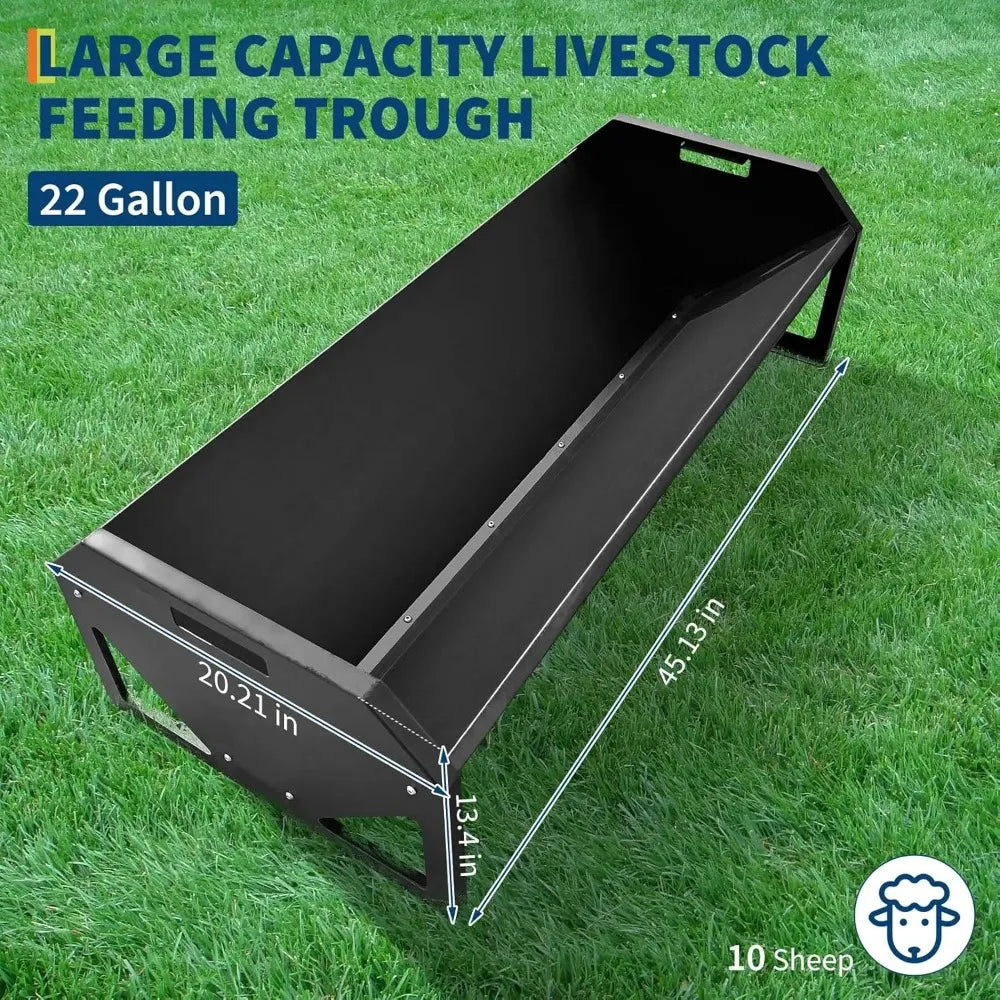 Garvee Heavy Duty Metal Livestock Feeder For Farm Animals