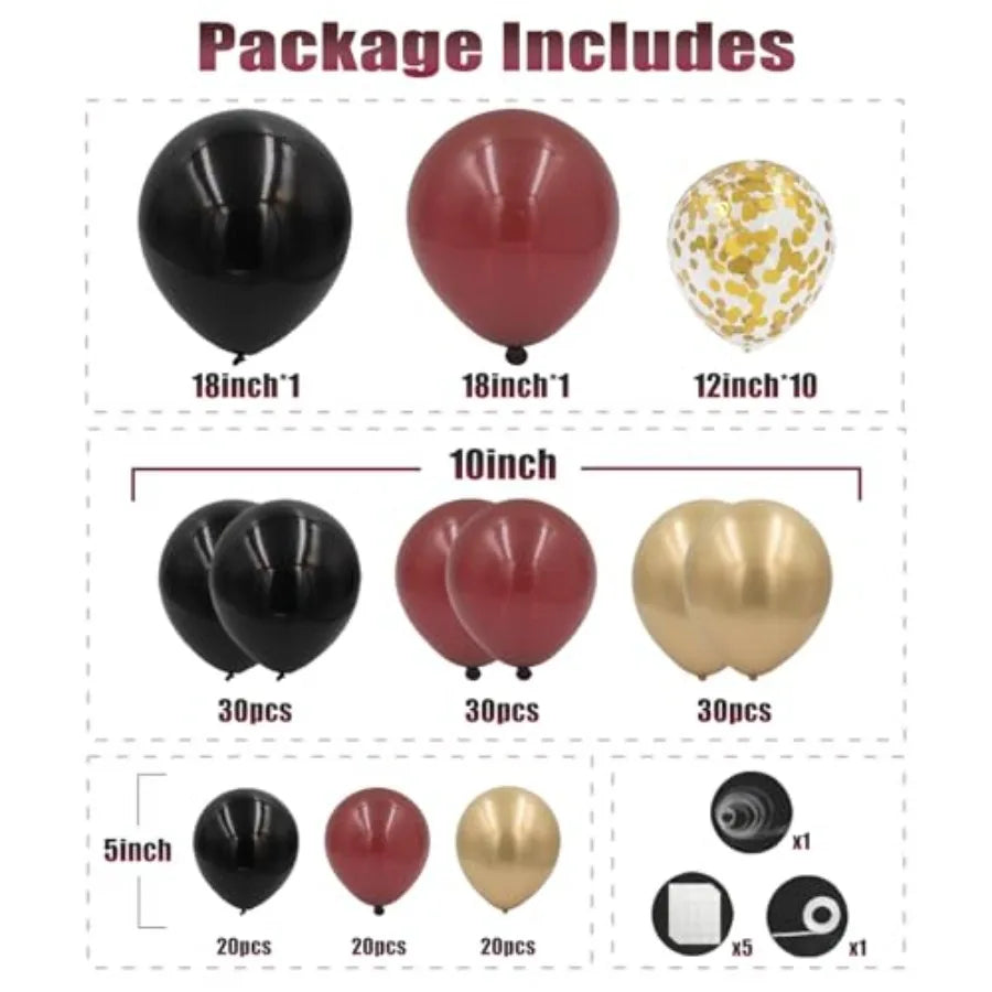Balloon Arch Kit With Confetti Balloons For Weddings And Parties