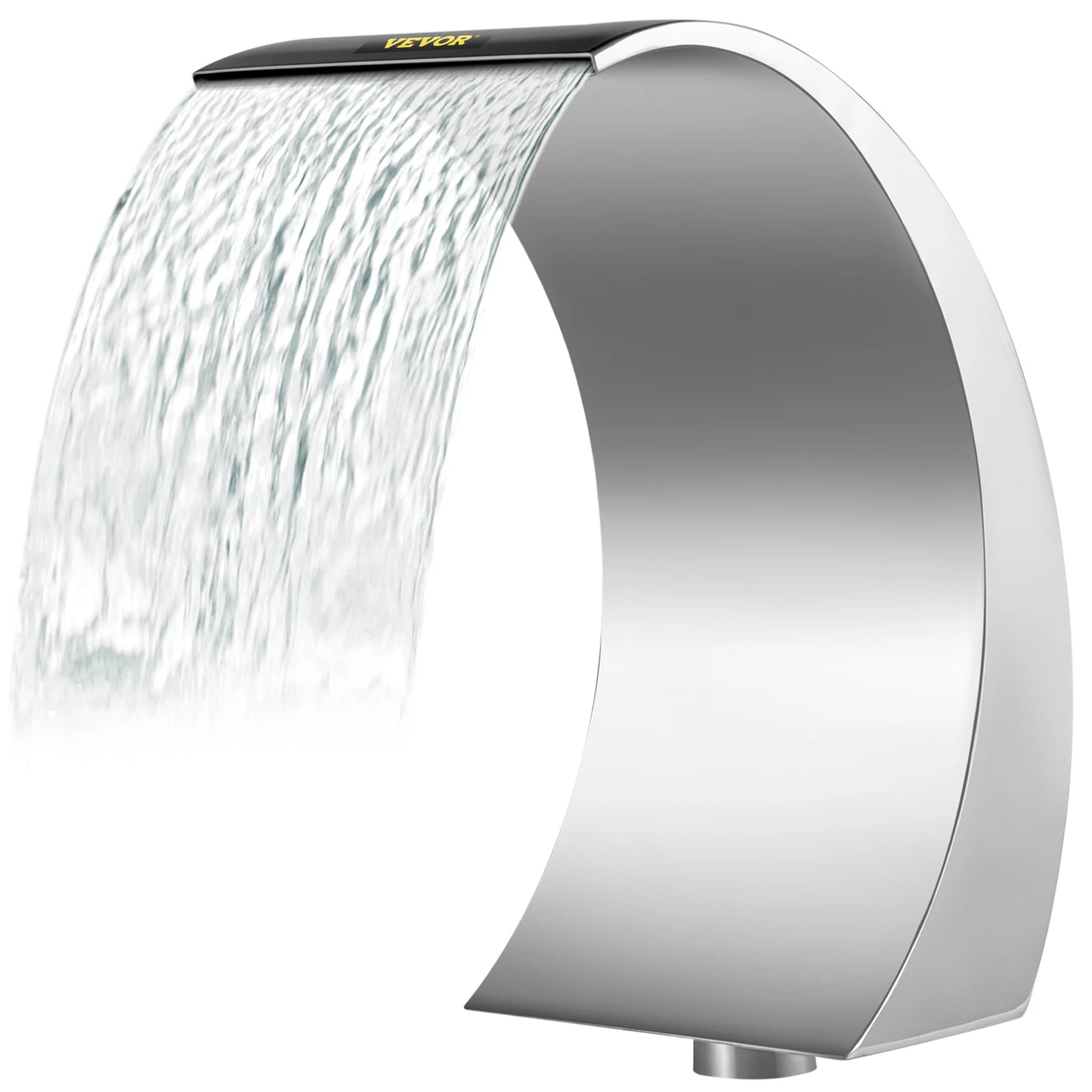 SucceBuy Stainless Steel Pool Fountain Waterfall Faucet For Garden Ponds