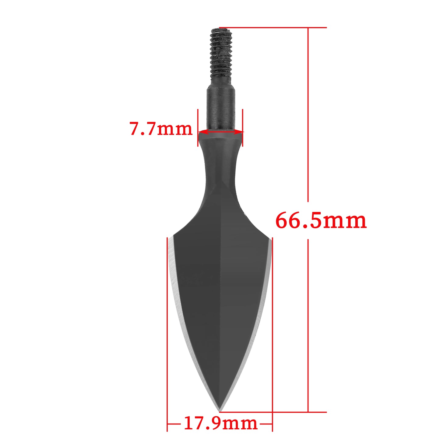 Hunting Broadheads Archery Arrowheads High Carbon Steel 180-200 Grain Retro Arrow Tips Fit Compound Recurve Bow