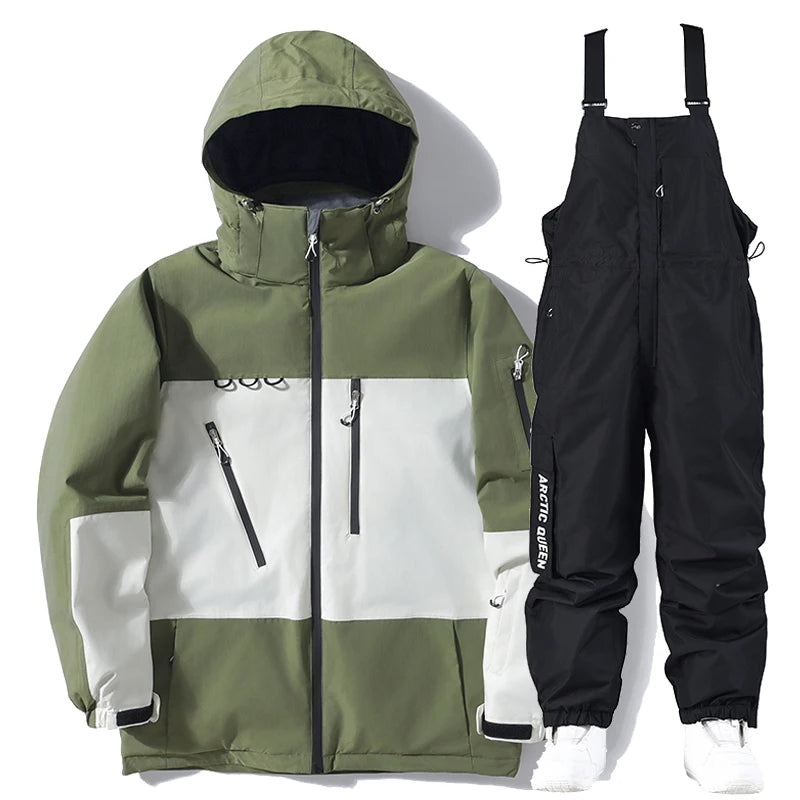 Arctic Queen Winter Snowboarding Ski Jacket And Pants Set