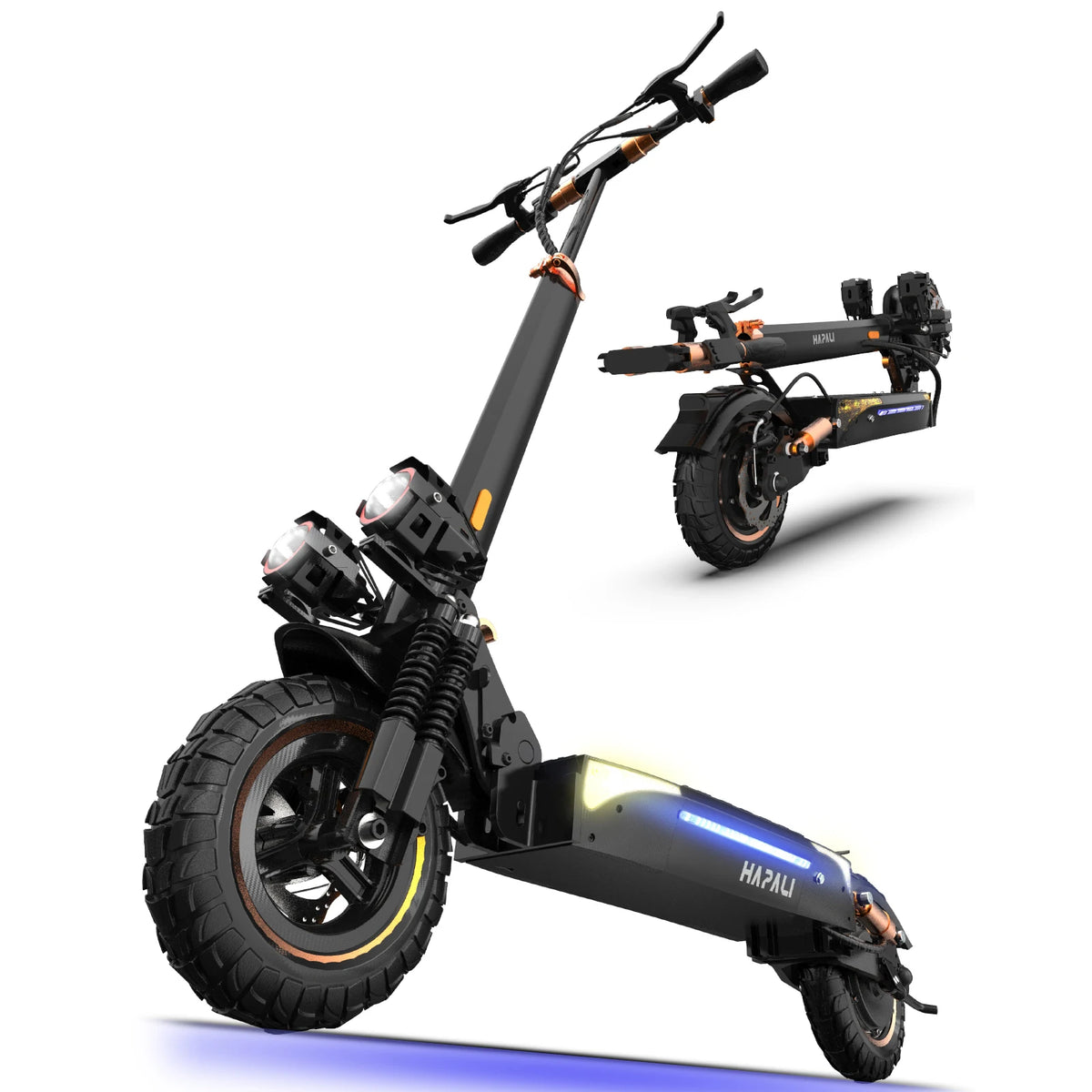 Osboo Off Road Folding Electric Scooter With 1200W Motor