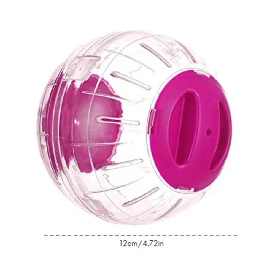 Crystal Hamster Running Ball Silent Exercise Wheel For Pets