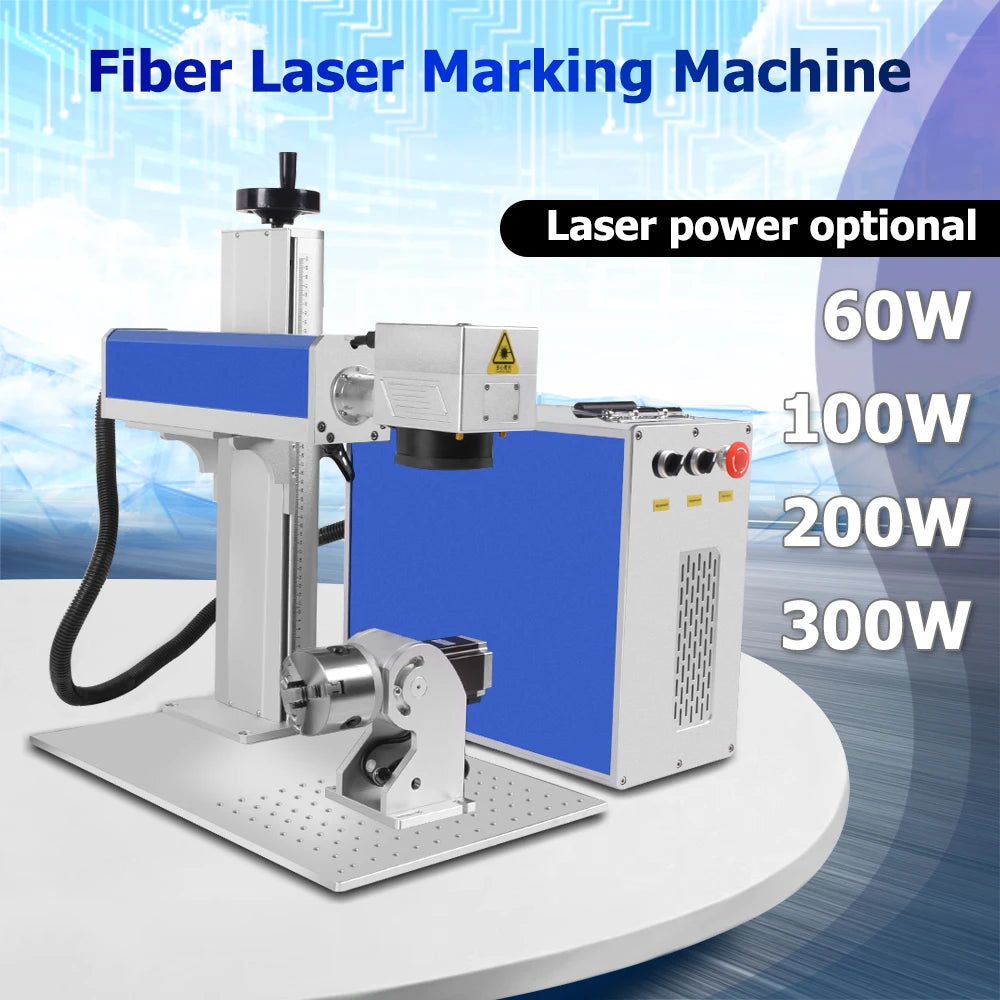 Achi Handheld Fiber Laser Marking Machine With Smoke Purifier System
