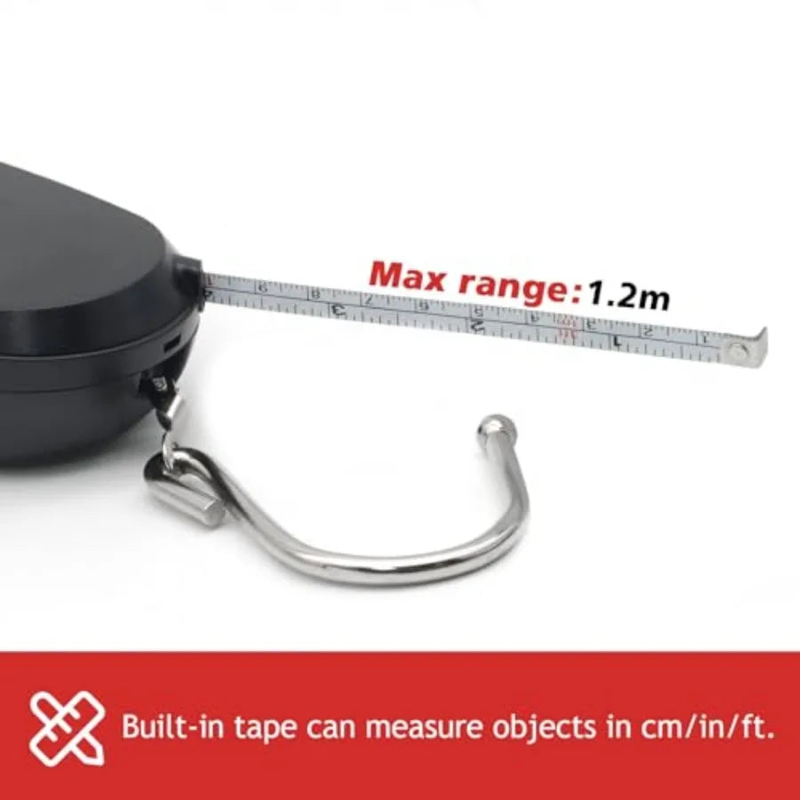 Portable Mechanical Luggage Weight Scale With Hook For Travel