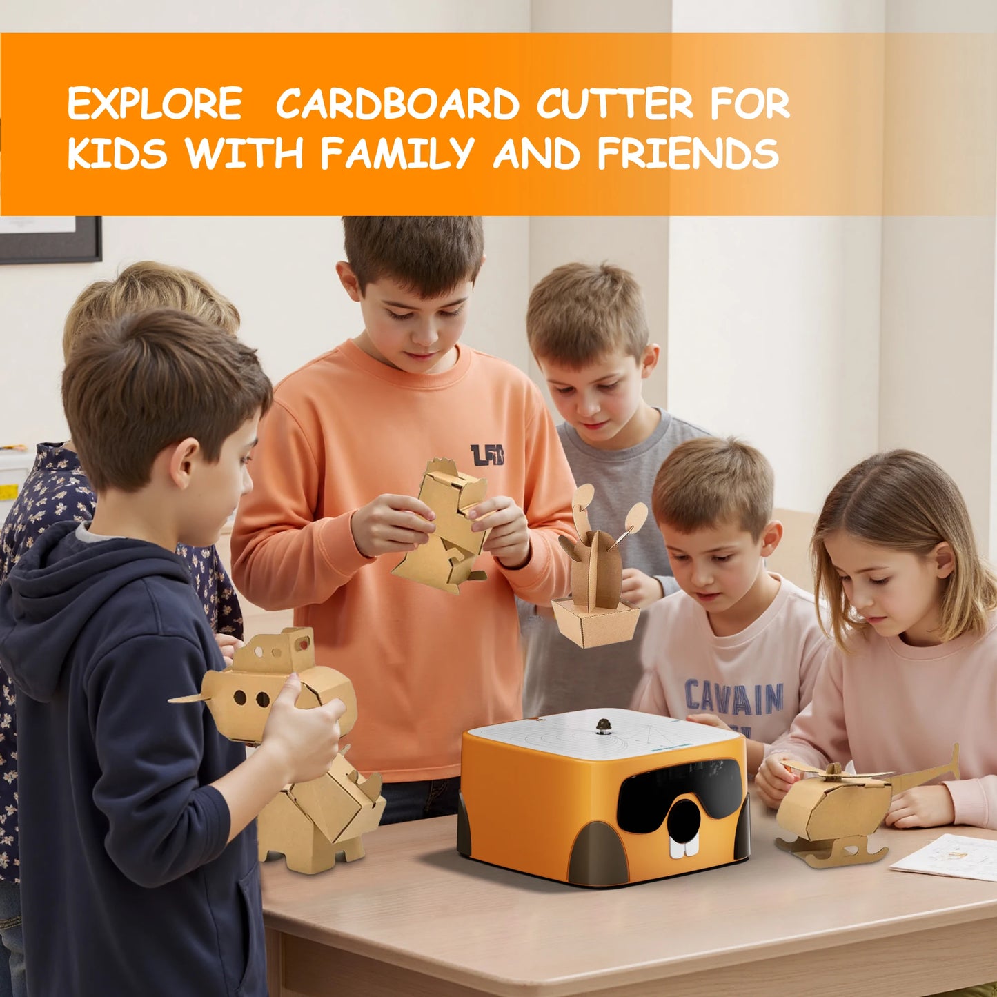 DIY Cardboard Construction Tool Kit For Kids Creative Building Projects