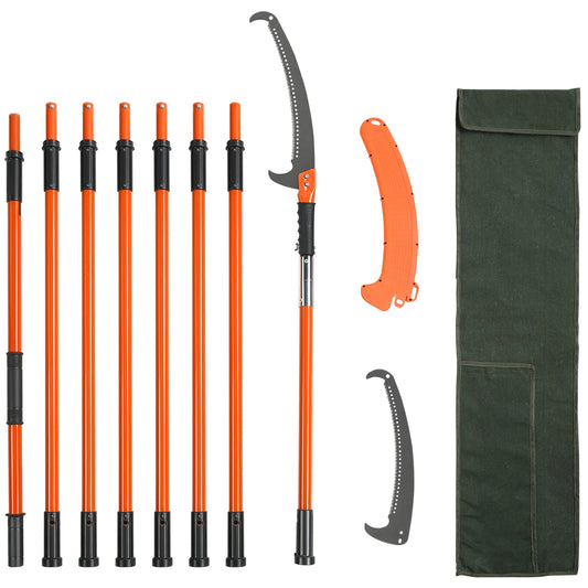 SucceBuy Telescopic Manual Pole Saw For Garden Tree Pruning