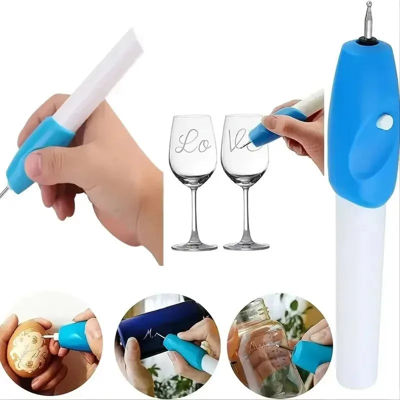 Portable Wireless Precision Engraving Pen for Crafts and Tools
