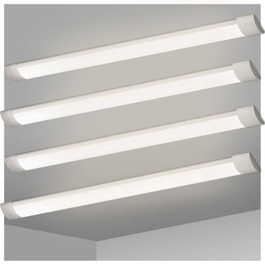 Solar Powered Smart LED Batten Light For Indoor Ceiling Mount