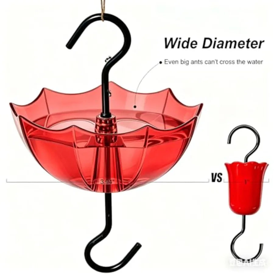 Wooden Ant Moat Accessory For Hummingbird And Oriole Feeders