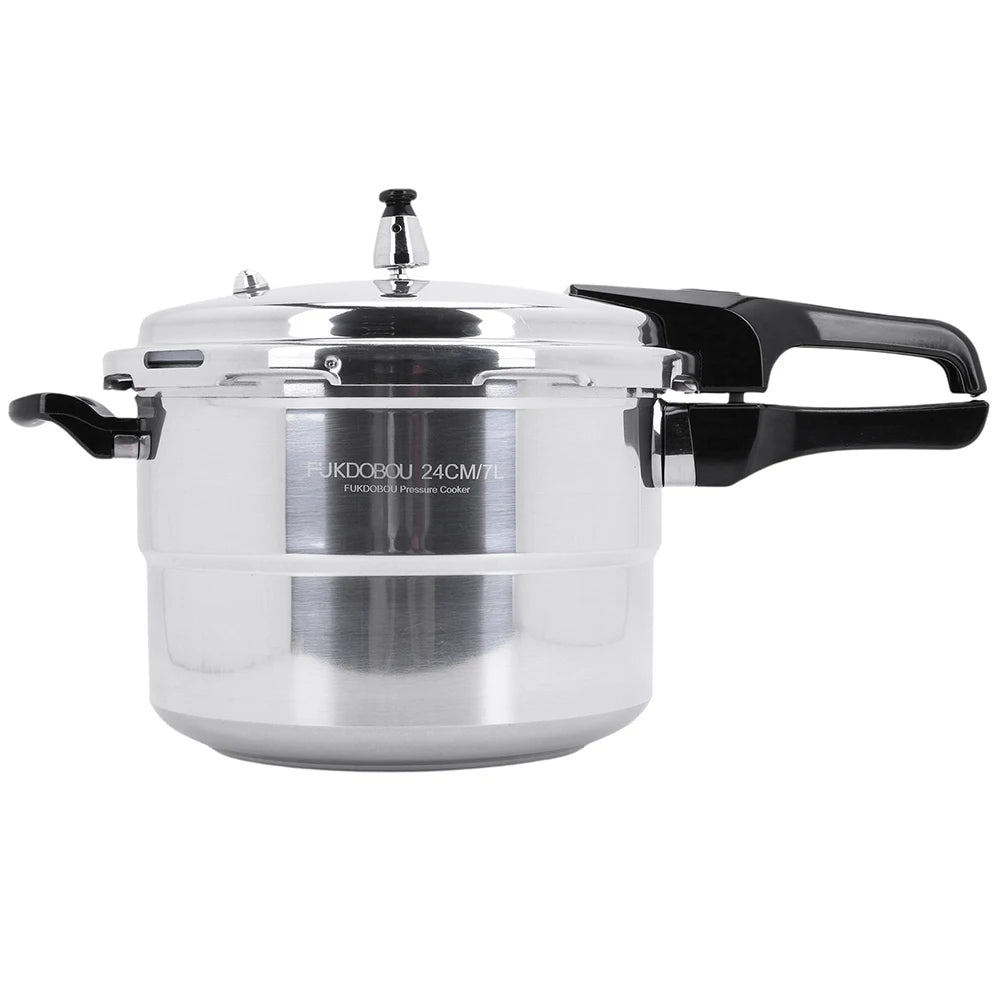 Aliilee Aluminum Alloy Pressure Cooker With Steaming Plate