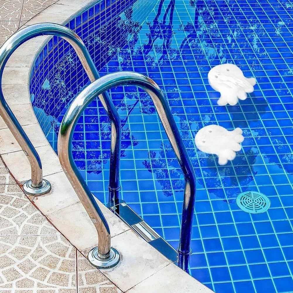 Swimming Pool Spa Pond Tub Accessories 6x Swimming Pool Octopus Oil Absorbing Filter Sponge SPA Floating Cleaning Tools