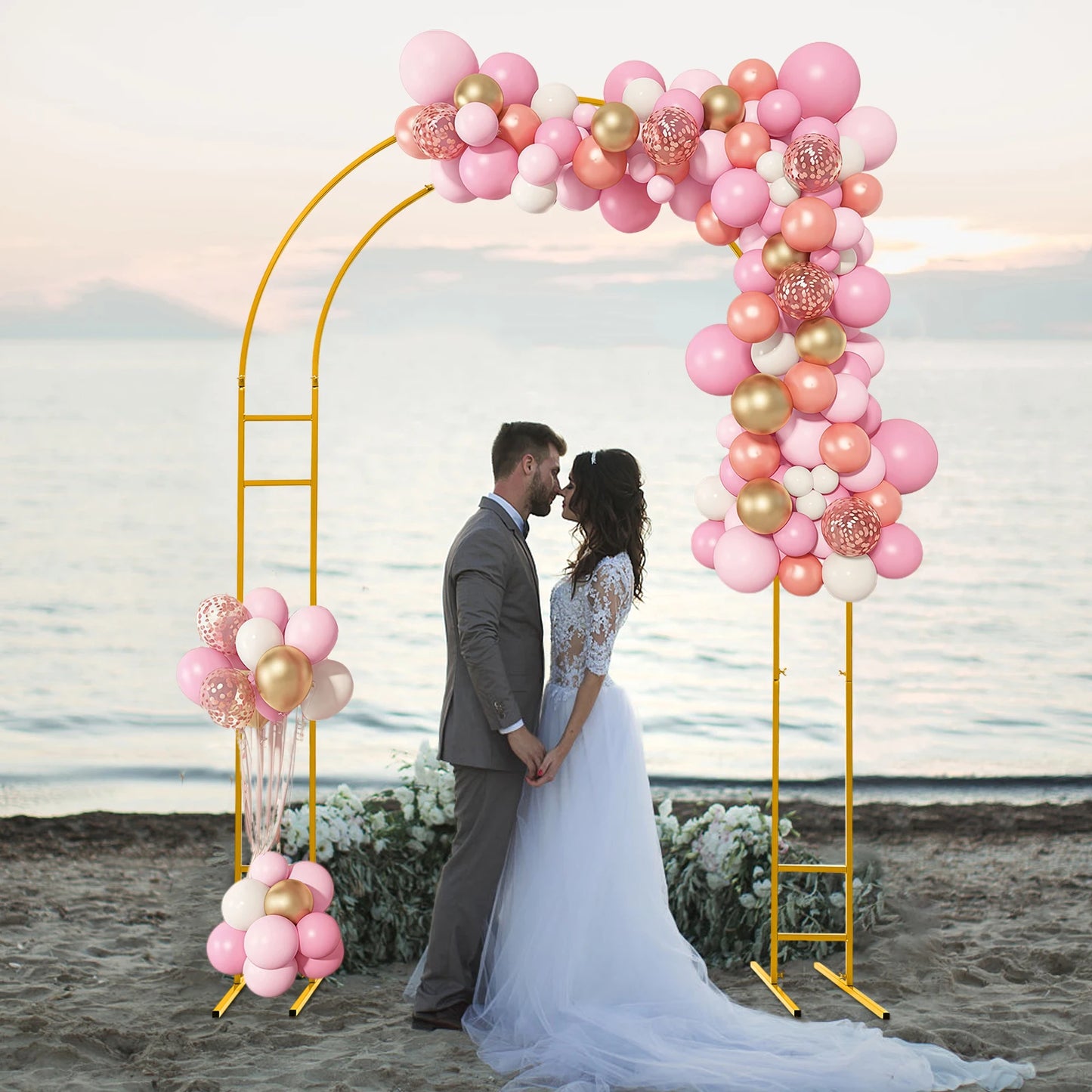 Metal Wedding Arch Backdrop Stand For Garden And Events