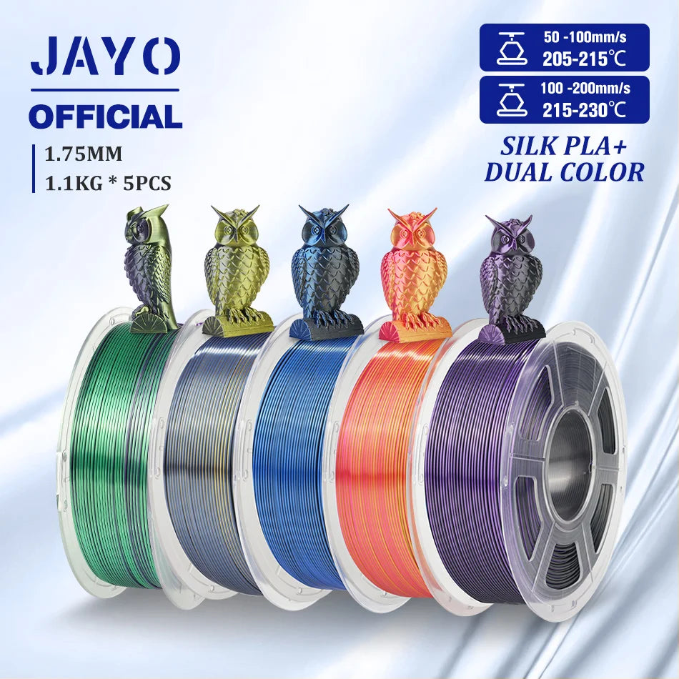 JAYO Premium PLA Filament For 3D Printing Low Shrinkage