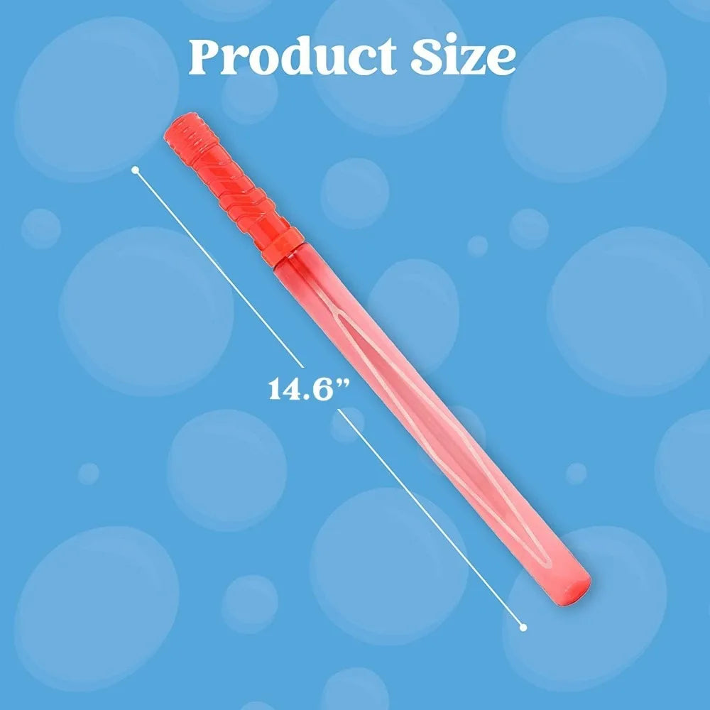 Joyfy Large Bubble Wands Bulk Pack Summer Kids Outdoor Fun