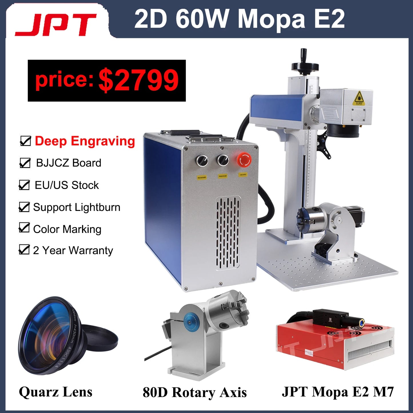 Achi Handheld Fiber Laser Marking Machine With Smoke Purifier System