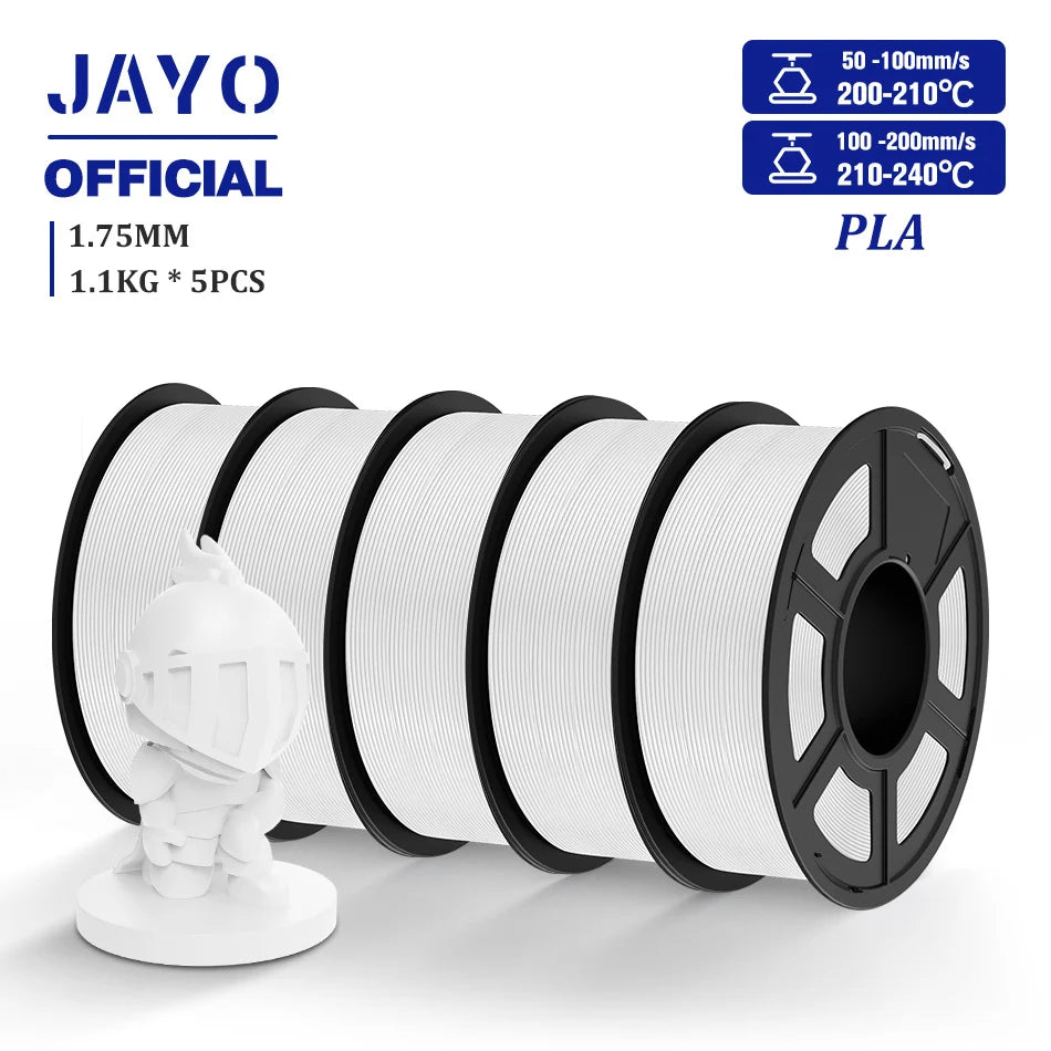Jayo Premium 3D Printer Filament PLA Plus ABS PETG Silk