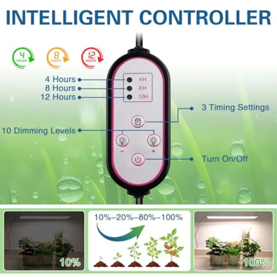 Adjustable Full Spectrum Led Grow Light For Indoor Seed Starting