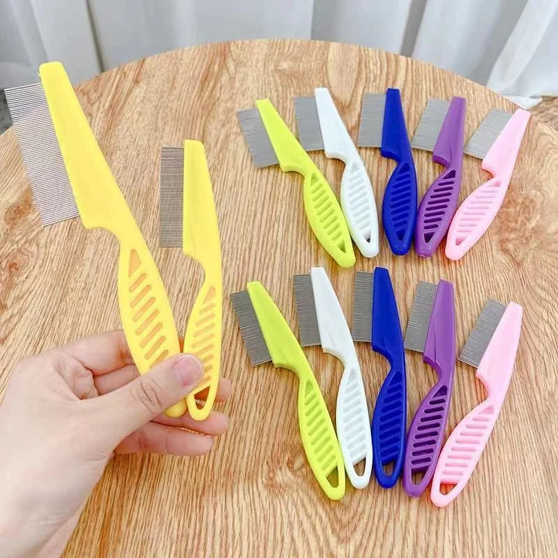 Stainless Steel Flea Comb for Dogs and Cats Grooming