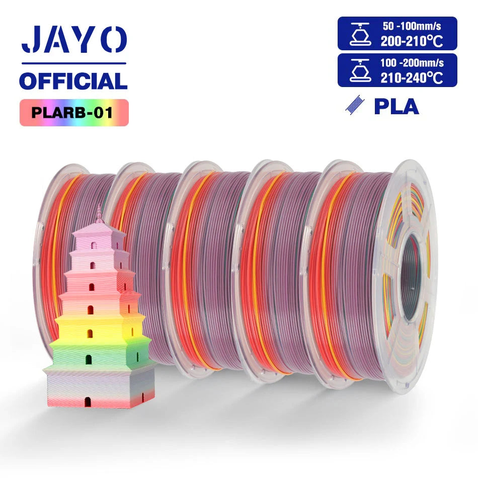 Jayo Premium 3D Printer Filament PLA Plus ABS PETG Silk