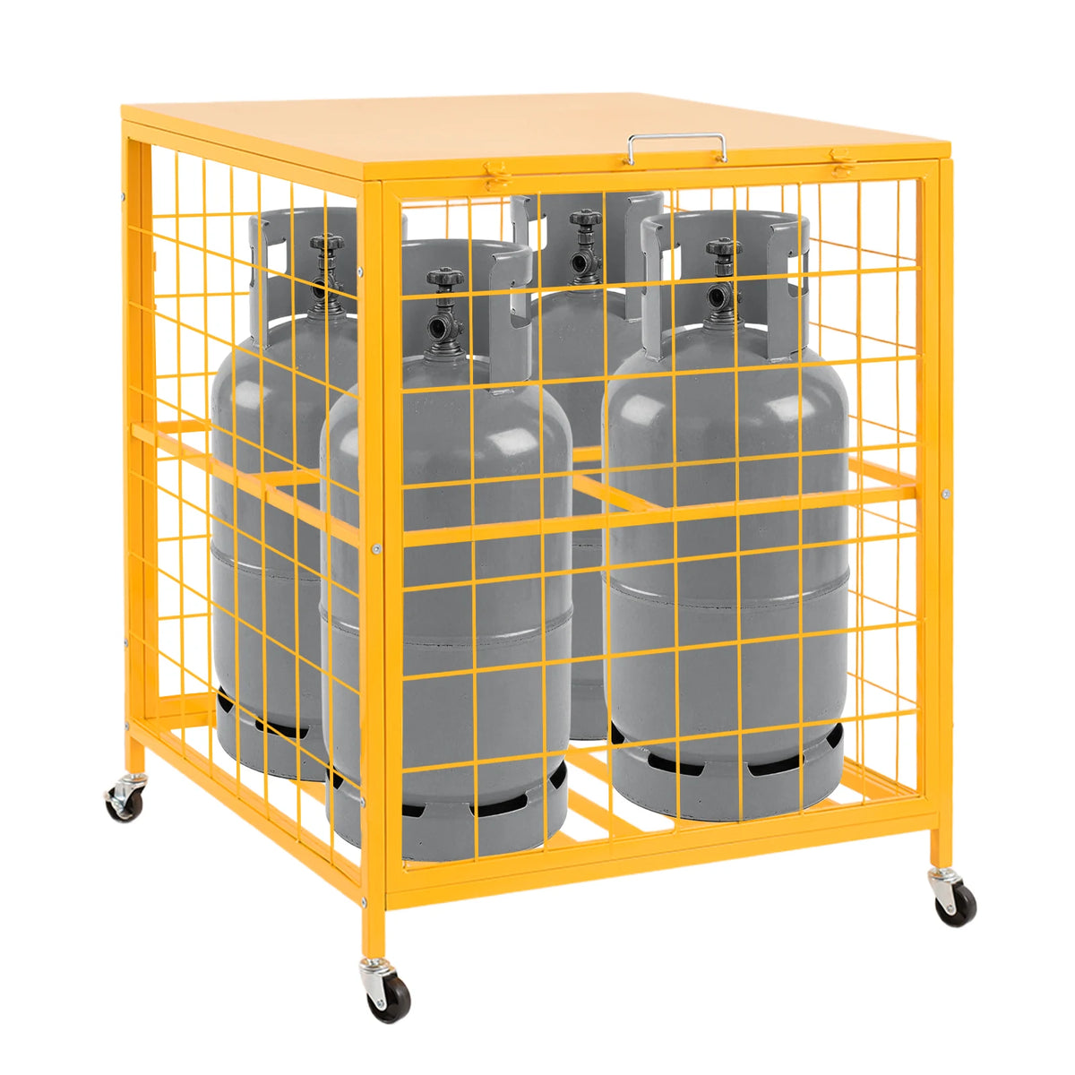 Heavy Duty Steel Propane Tank Storage Box For Outdoors