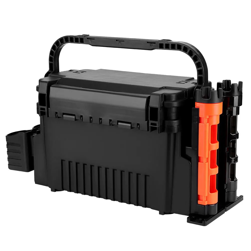 ATUOTIN 2 Tier Fishing Tackle Box Storage Organizer Case
