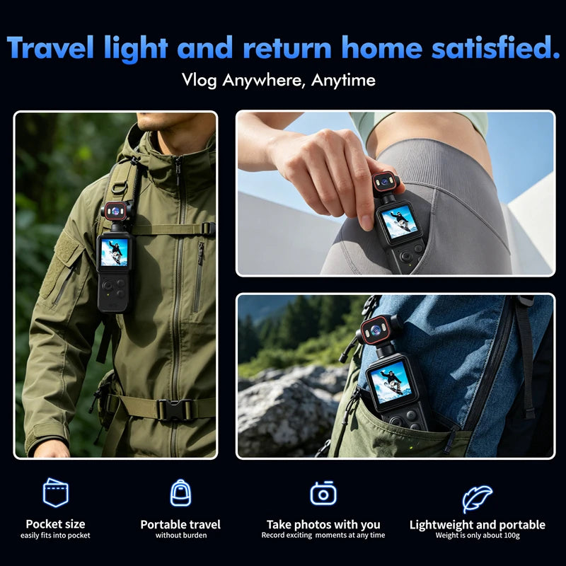 Lenovo D2 Wireless Action Camera With Night Vision