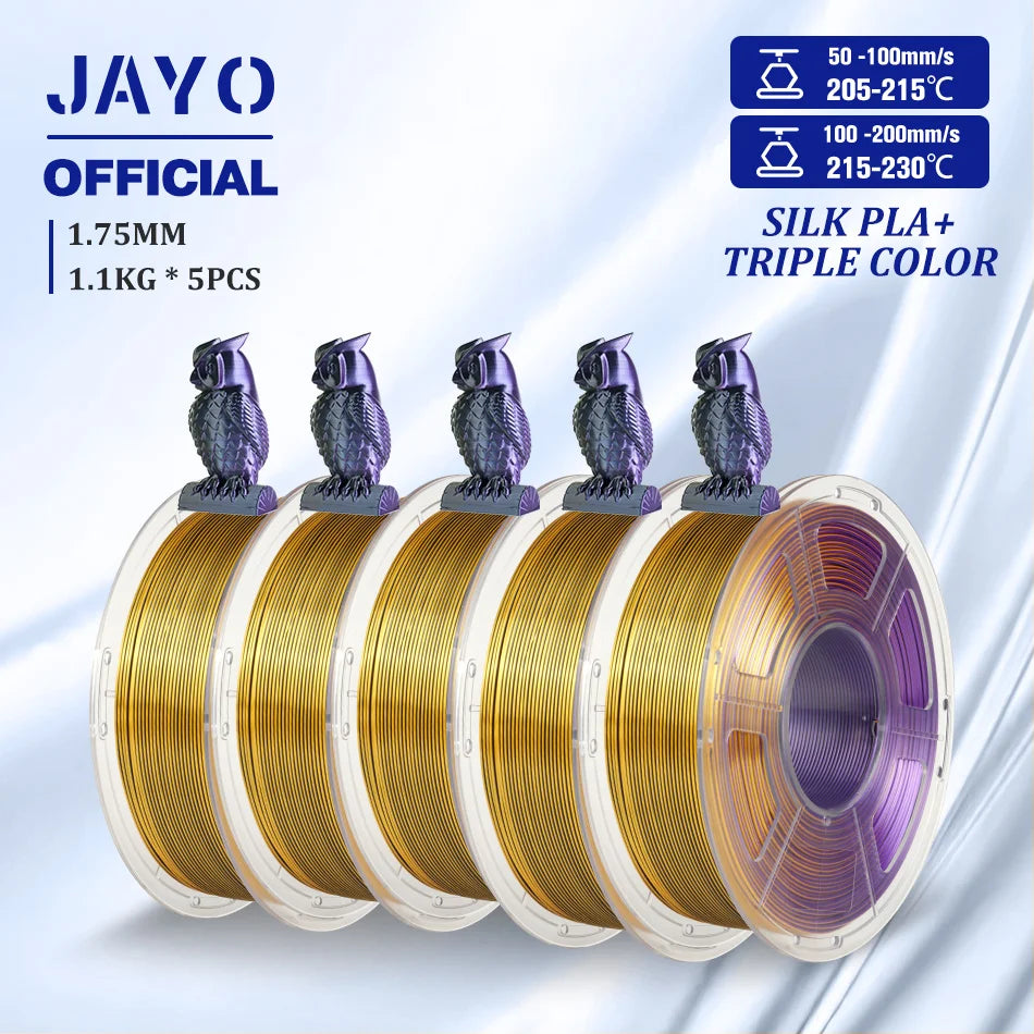 JAYO Premium PLA Filament For 3D Printing Low Shrinkage
