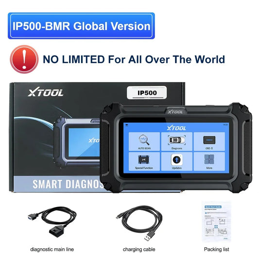 XTOOL IP500 Bidirectional OBD2 Automotive Diagnostic Scanner Tool