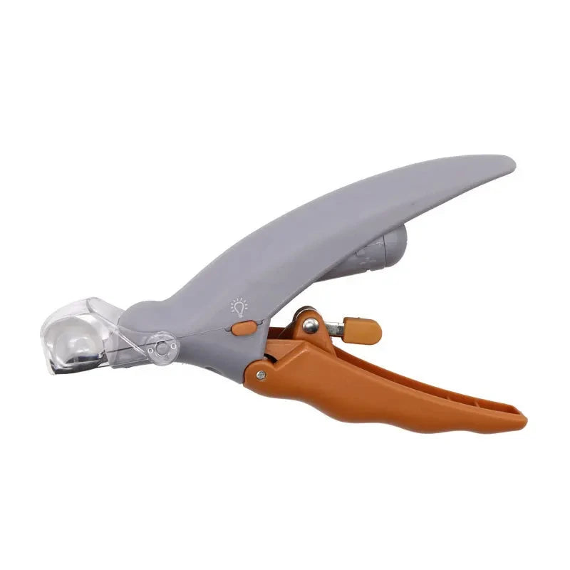 LED Pet Nail Clippers With Safety Light For Dogs Cats