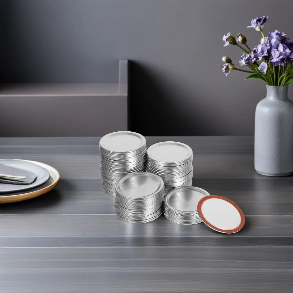 Replacement Mason Jar Canning Lids For Home Food Storage