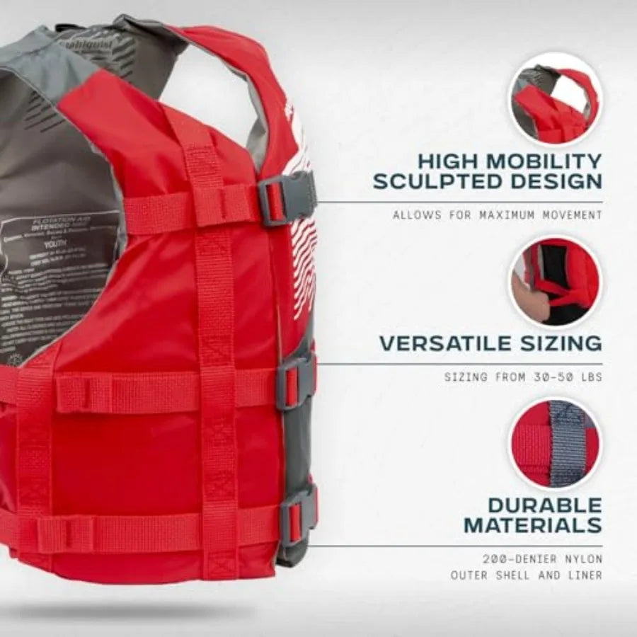Coast Guard Approved Life Jacket Type III PFD Vest Polyester