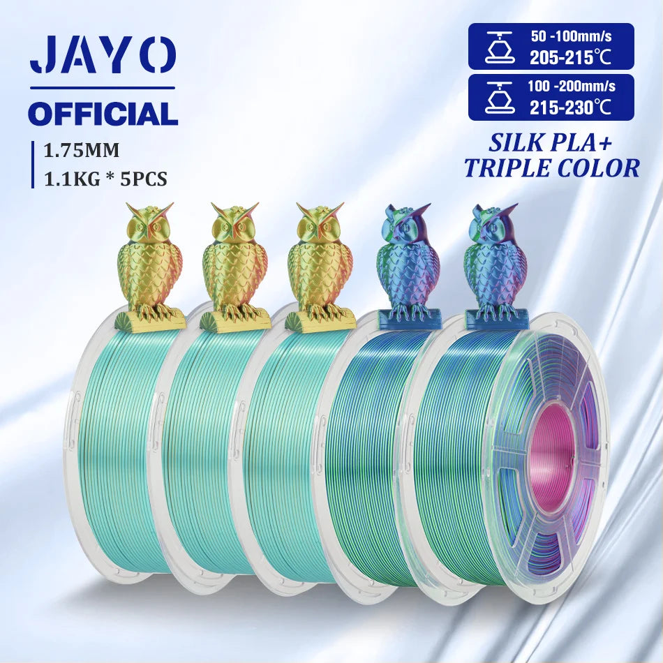 JAYO Premium PLA Filament For 3D Printing Low Shrinkage