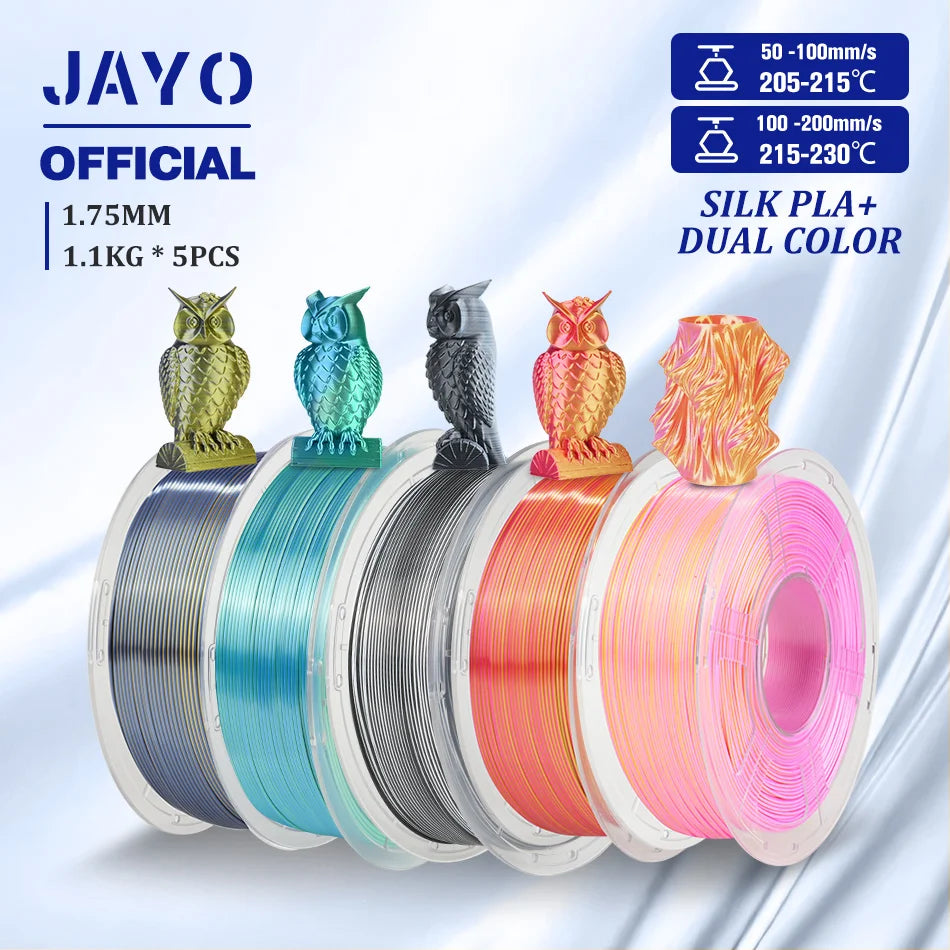 JAYO Premium PLA Filament For 3D Printing Low Shrinkage