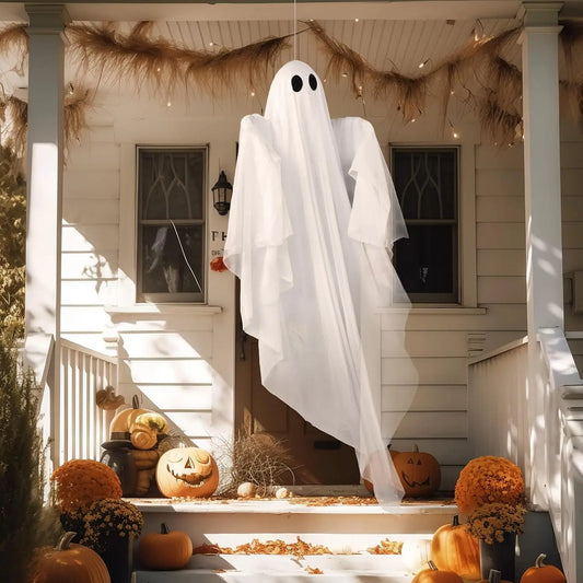 Halloween Hanging Light Up Ghost Decoration For Indoor Yard