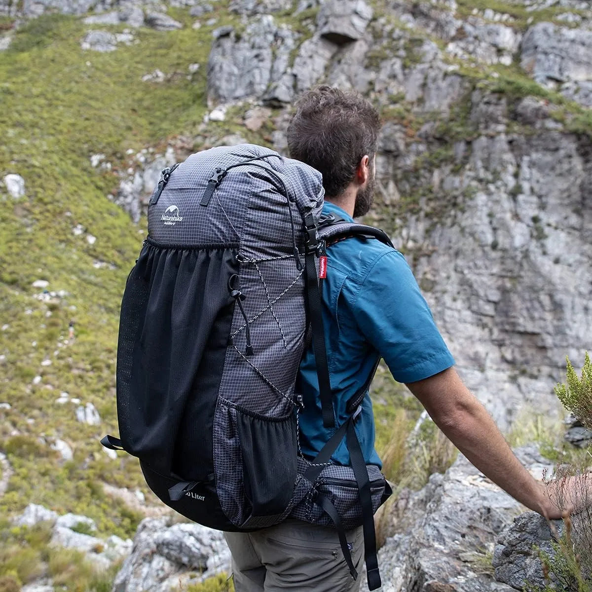 Naturehike Waterproof Hiking Backpack With Included Rain Cover
