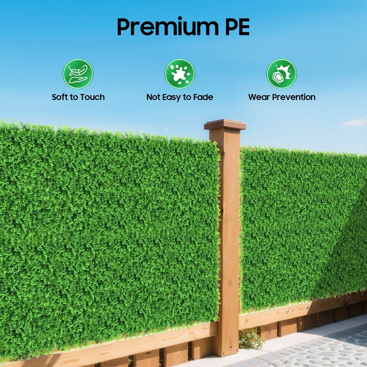 Artificial Hedge Grass Wall For Garden And Home Decor