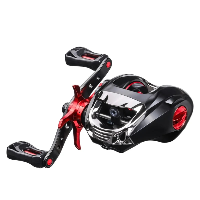 LINNHUE High Speed Baitcasting Fishing Reel With Spare Spool