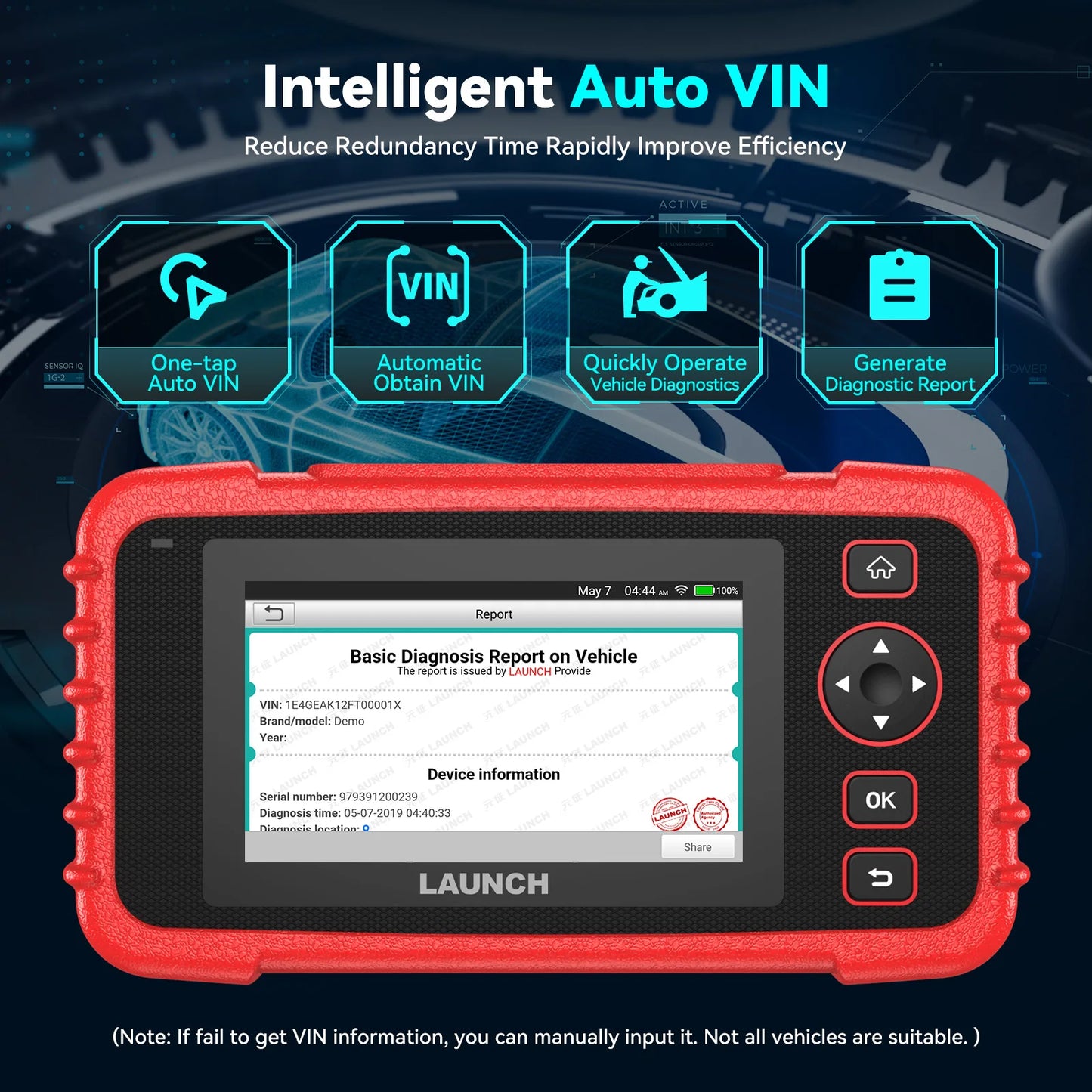 Launch CRP123X OBD2 Automotive Diagnostic Scanner Tool
