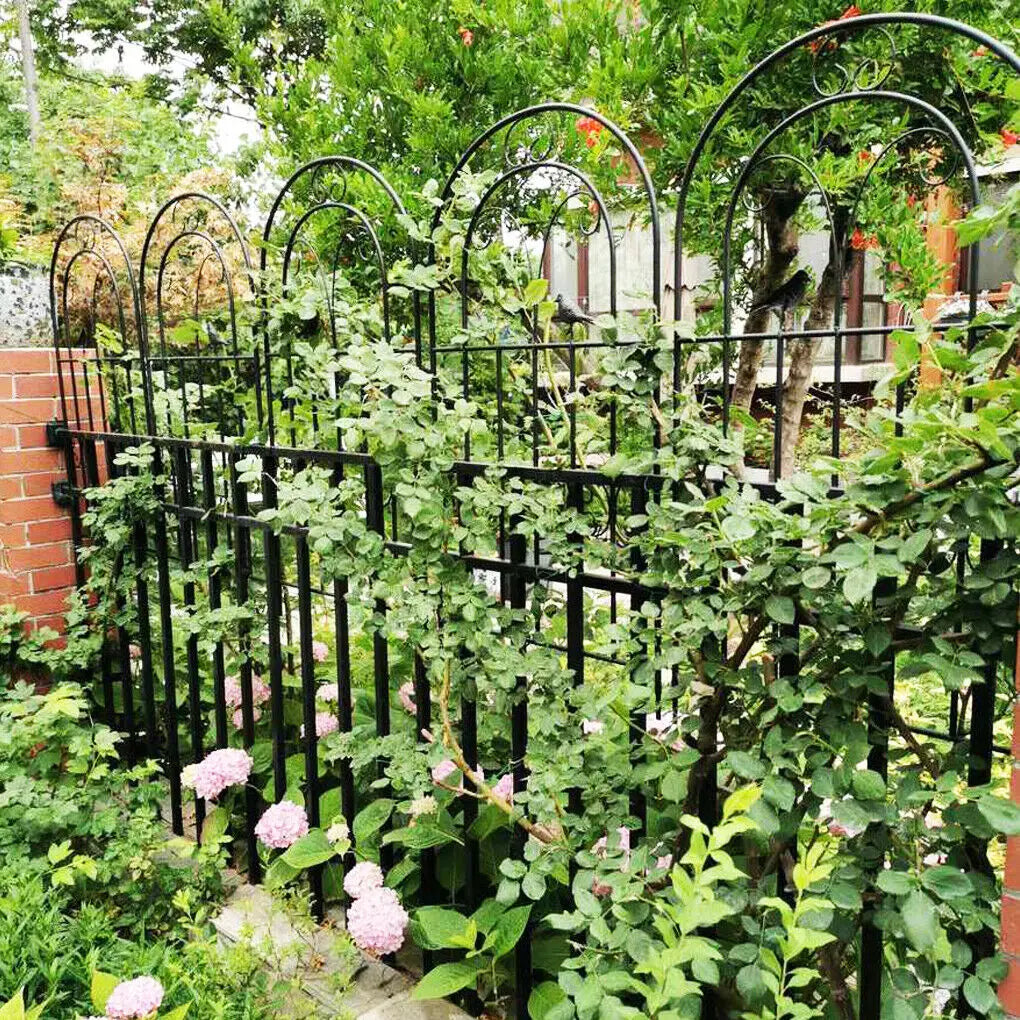 Metal Garden Trellis Anti Rust Climbing Plant Panel Support