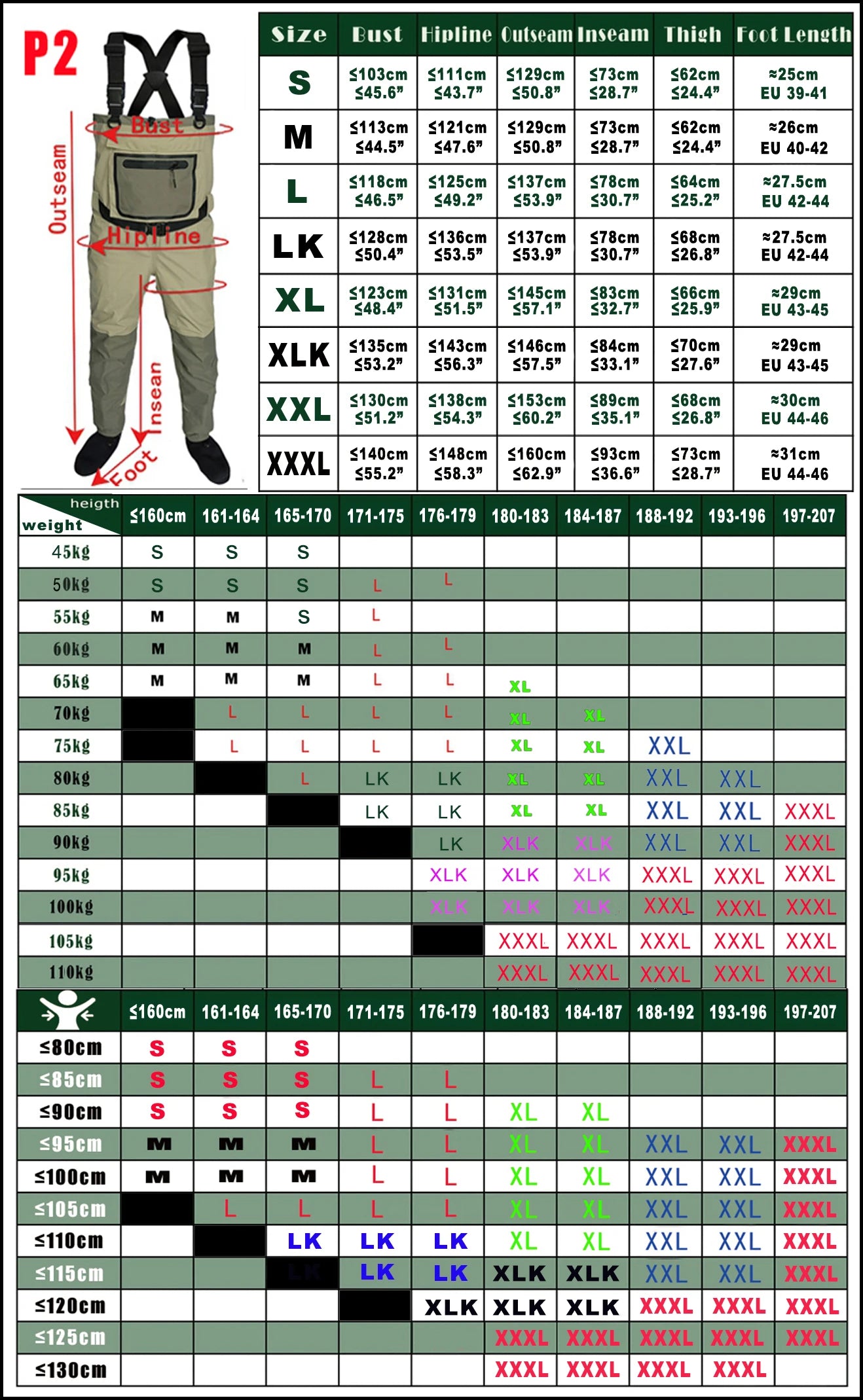 Eluanishi Neoprene Fly Fishing Waders Quick Dry Waterproof Boots