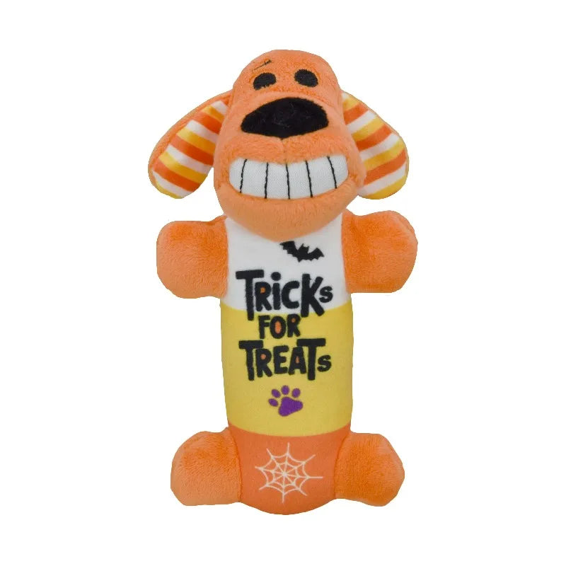 Halloween 6” Smiling Dog 3pc Dog Toy Value Pack