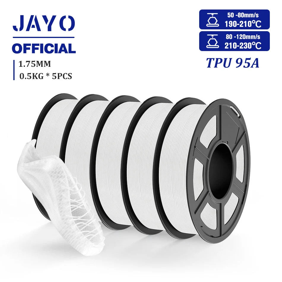 Jayo Premium 3D Printer Filament PLA Plus ABS PETG Silk