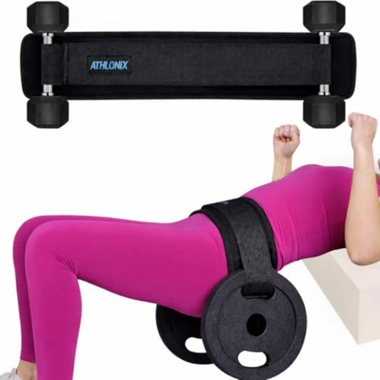 Hip Thrust Belt for Weightlifting, Dumbbells and Kettlebells