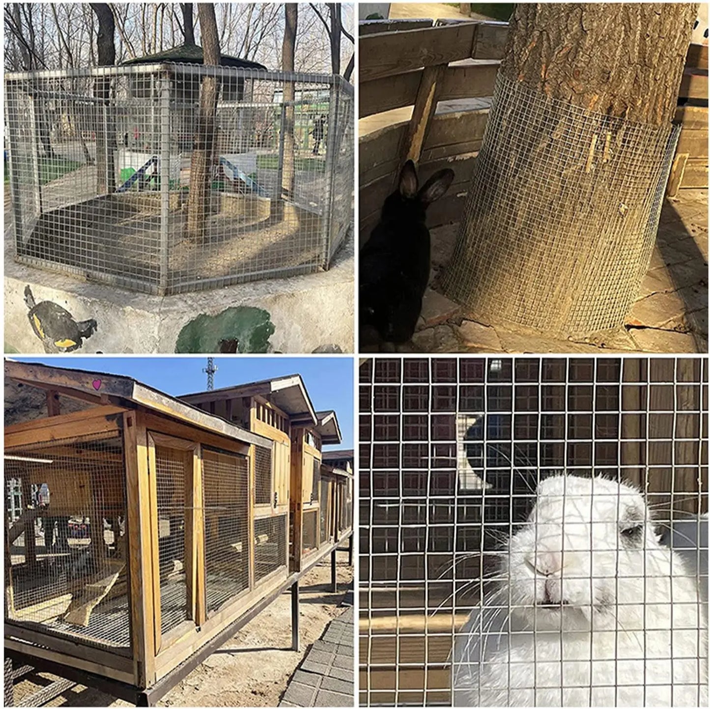 Chicken Wire Mesh Roll, 1 M X 25 M, 25mm Holes, 0.9mm, Aviary Fence Wire Netting Hardware Cloth, Wire Mesh Fencing for Garden